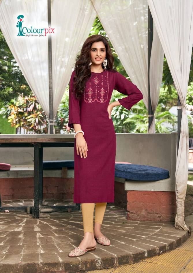Rose Berry 1 Fancy Rayon Designer Ethnic Wear Latest Kurti Collection